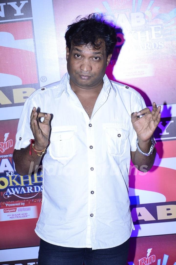 Sunil Pal at SAB Ke Anokhe Awards