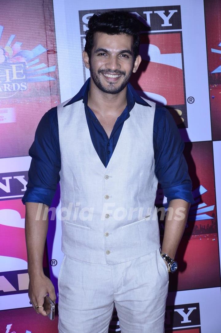 Arjun Bijlani was at the SAB Ke Anokhe Awards