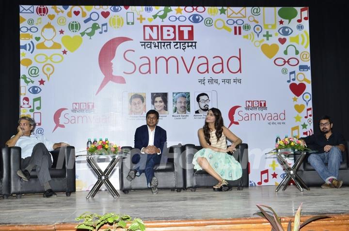 Sonam Kapoor was spotted at NBT Samvaad Event