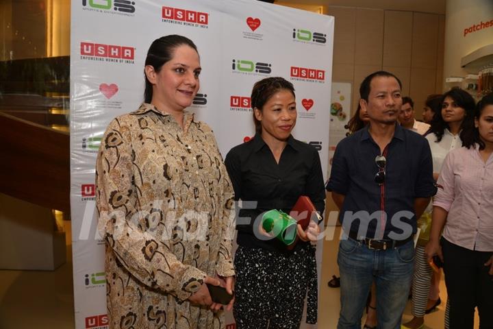 Mary Kom at The Hab promoted by Usha International