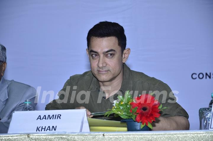 Aamir Khan at the Communicative Marathi Book Launch