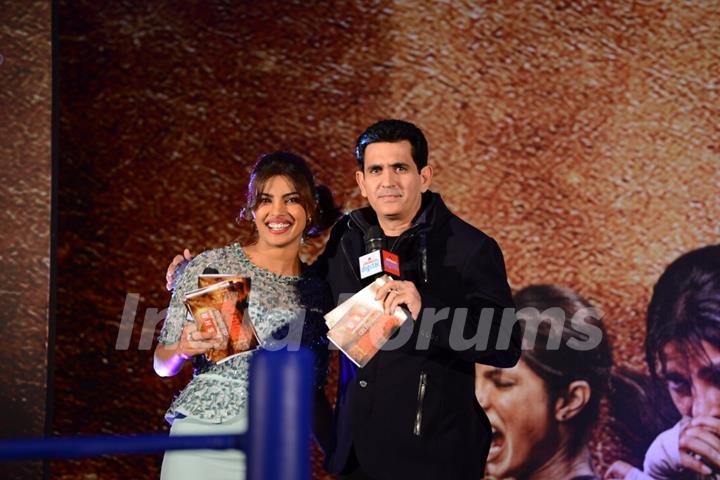 Prianka Chopra with Omung Kumar at the Music Launch of Mary Kom