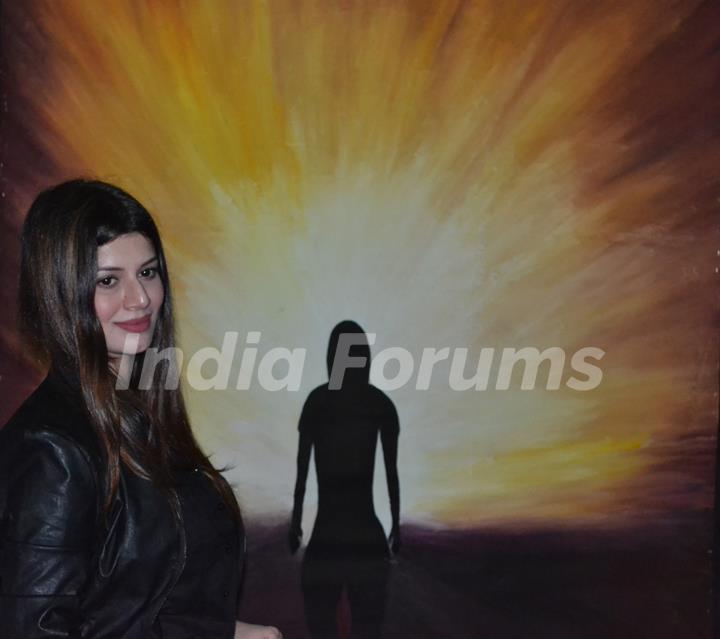 Kainaat Arora was snapped at &quot;Umang 2014&quot;