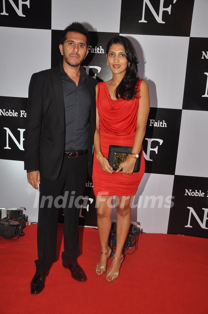 Ritesh Sidhwani with wife Dolly Sidhwani at the Birthday Bash cum Launch
