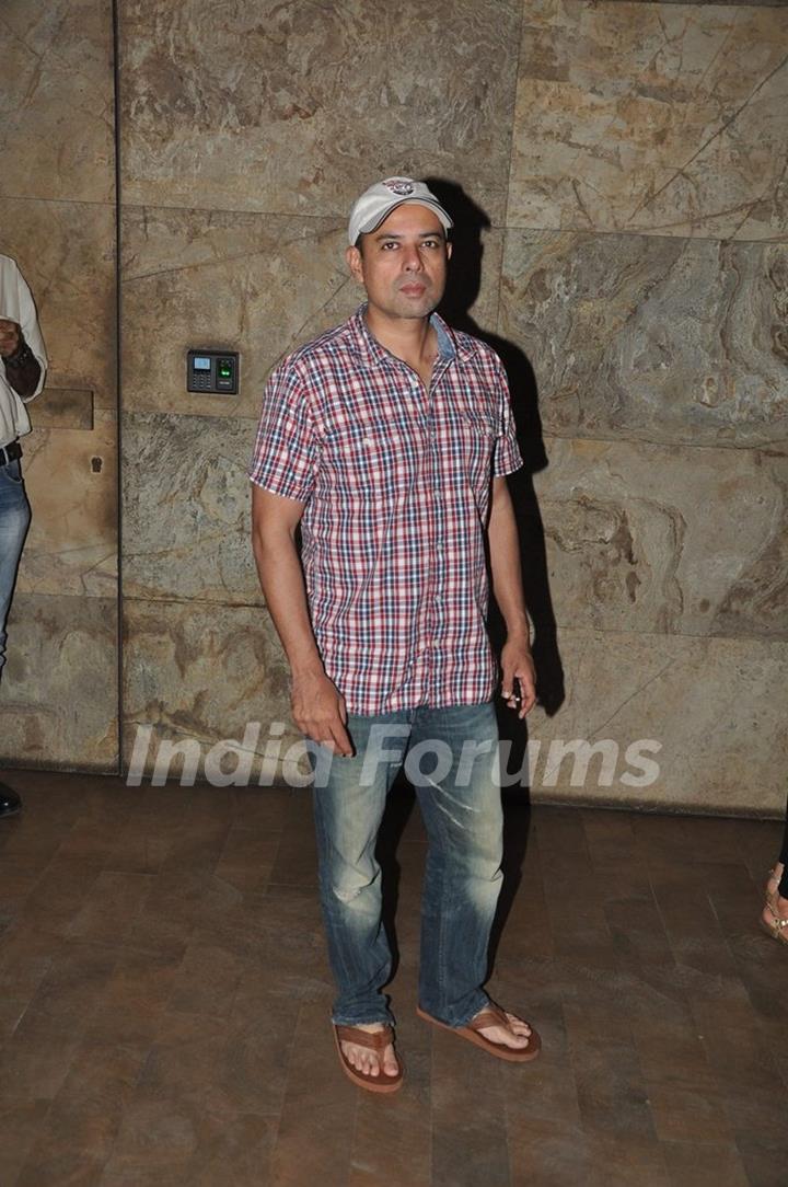 Atul Agnihotri was seen at the Screening of Singham Returns