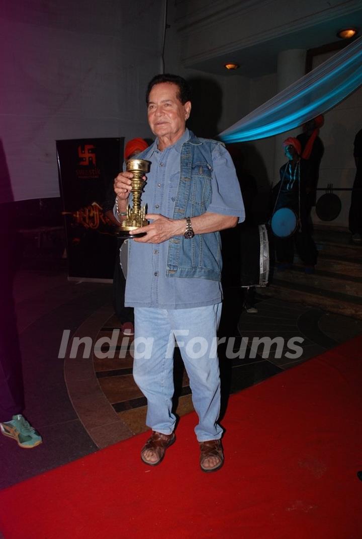 Salim Khan was at the Success Bash of Mahabharat