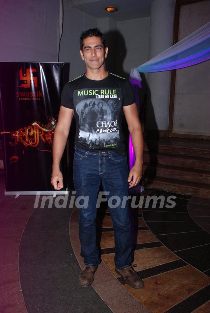 Tarun Khanna at the Success Bash of Mahabharat