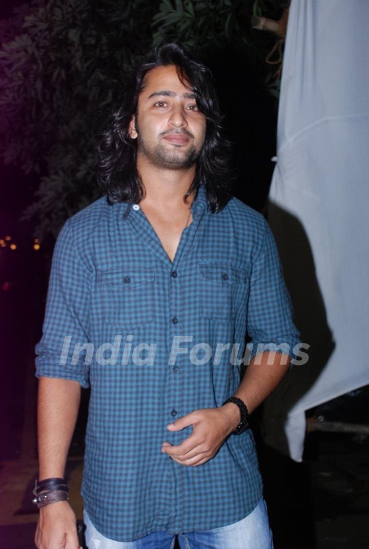 Shaheer Sheikh at the Success Bash of Mahabharat