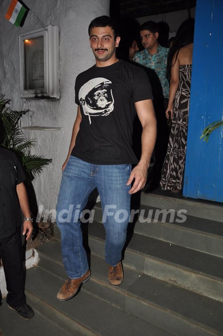 Arunoday Singh at the Wrap Up Party of Badlapur