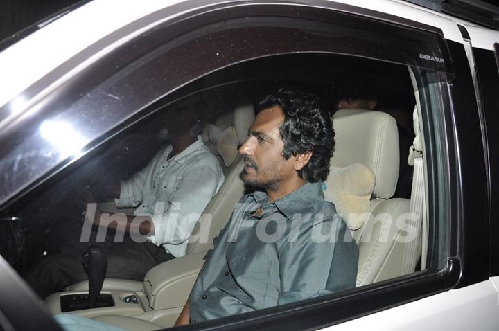 Nawazuddin Siddiqui was at the Wrap Up Party of Badlapur