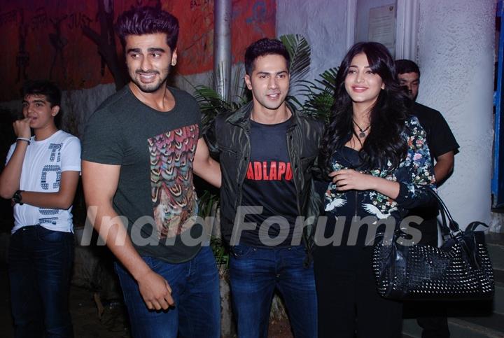 Celebs at the Wrap Up Party of Badlapur