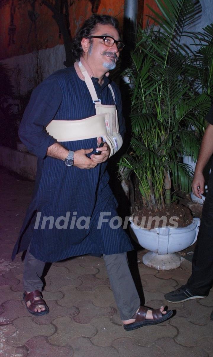 Vinay Pathak was seen at the Wrap Up Party of Badlapur