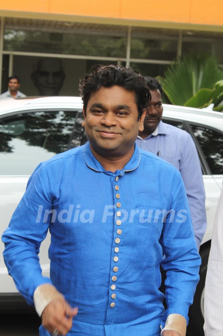 A.R. Rahman at the Music Launch of Kaaviya Thalaivan