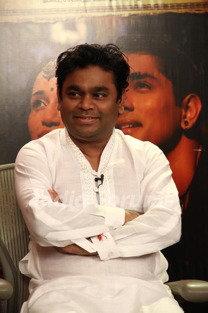 A.R. Rahman at the Music Launch of Kaaviya Thalaivan