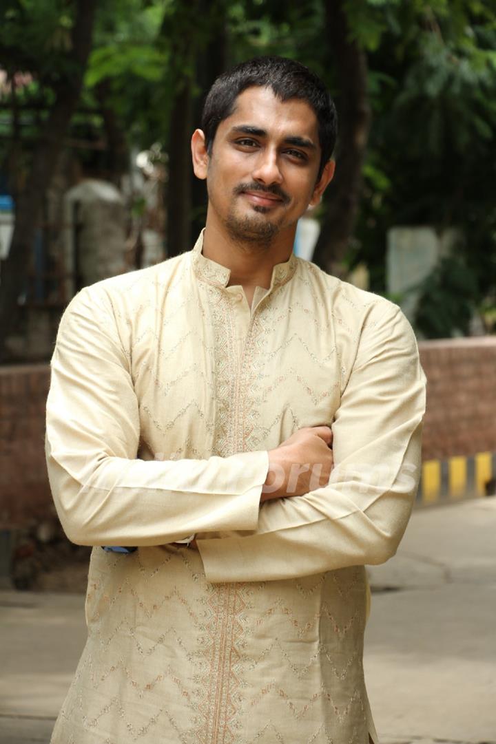 Siddharth at the Music Launch of Kaaviya Thalaivan