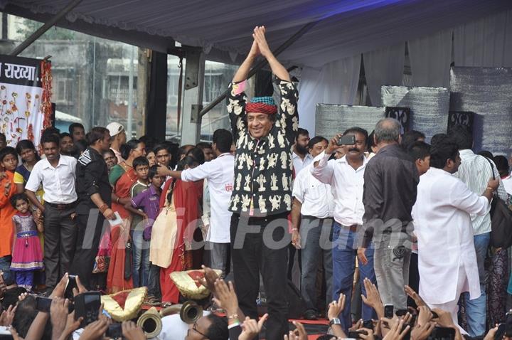Ranjeet was at the Dahi Handi Celebration in Mumbai
