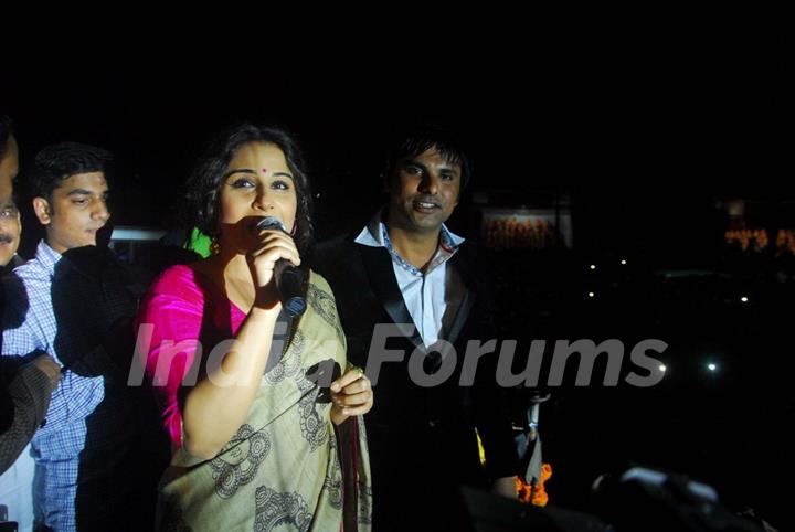 Vidya Balan was at the Dahi Handi Celebration in Mumbai