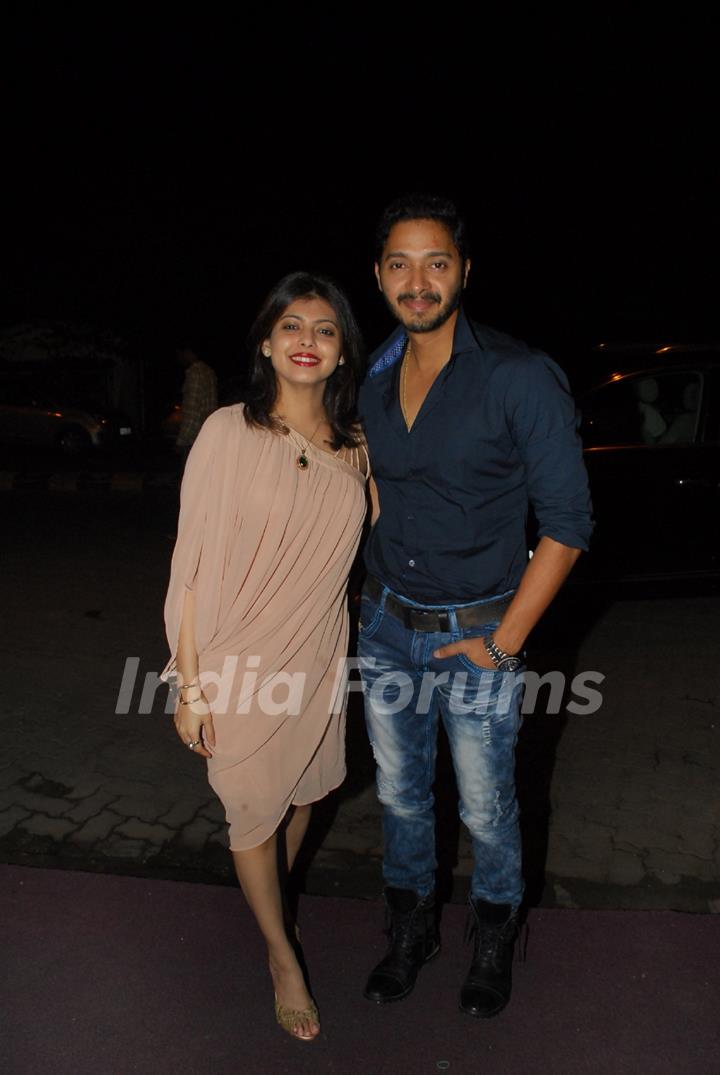 Shreyas and Deepti Talpade at the Success Bash of Poshter Boyz