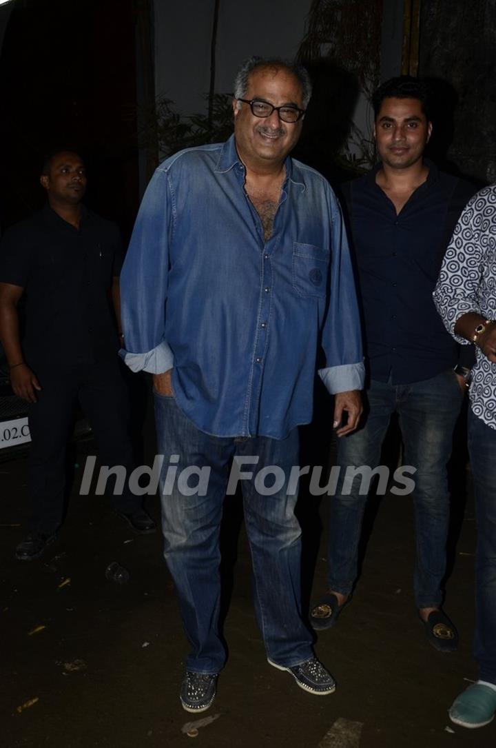 Boney Kapoor at the Launch of Sanjay Kapoor's Movie 'Tevar'