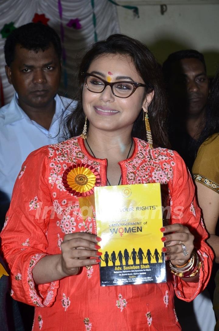 Rani Mukherjee Inaugurates Self Defence Workshop for BMC Girls