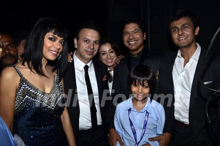 Sagarika, Roshan Abbas, Sonu Niigam and Shaan at his Live Concert