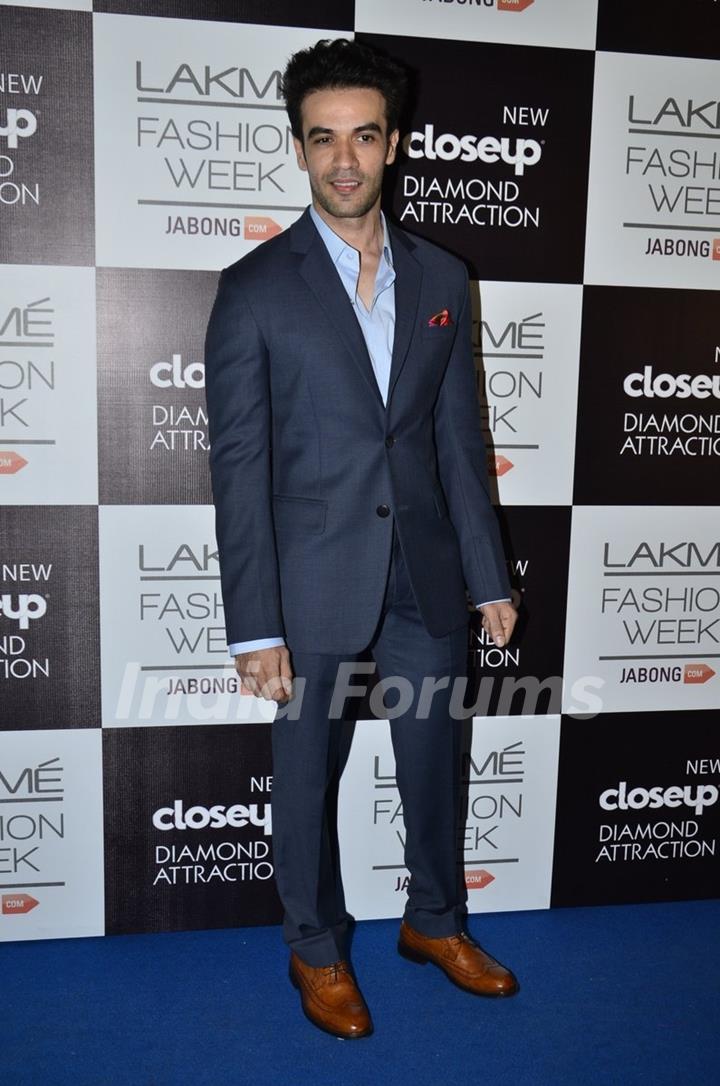 Punit Malhotra at the Lakme Fashion Week Winter/ Festive 2014 Day 6