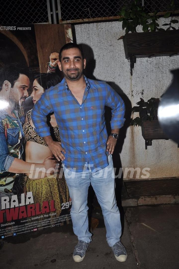 Kunal Deshmukh were at the Special Screening of Raja Natwarlal