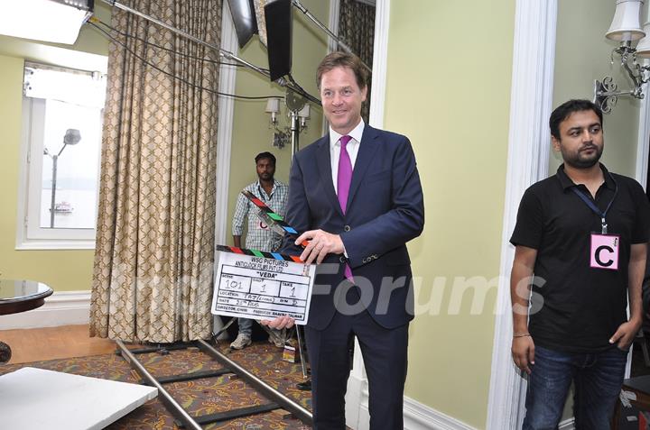 Deputy Prime Minister of U.K Nick Clegg inaugurates the Movie 'Veda'