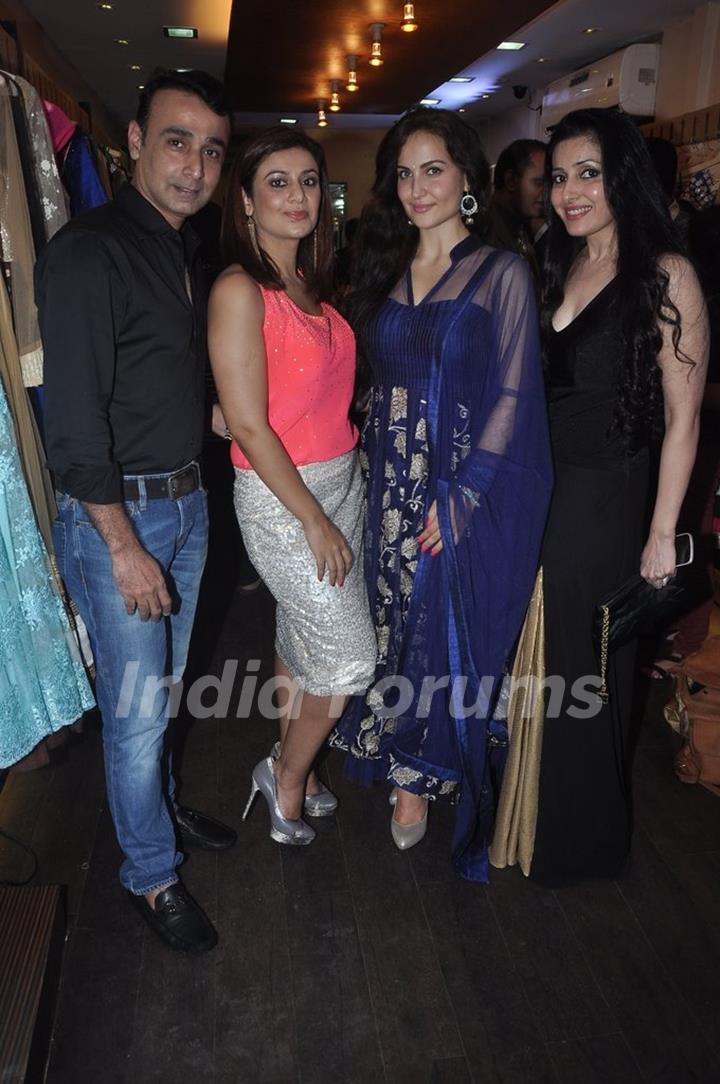 Elli Avram at the Launch of Winter Festive Collection at Nazakat Store