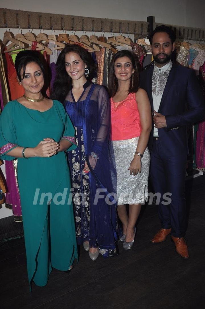 Celebs at the Launch of Winter Festive Collection at Nazakat Store