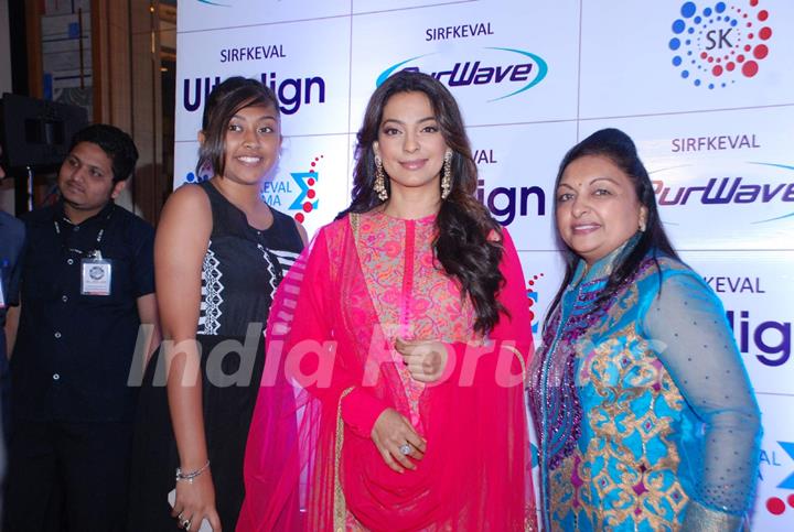 Juhi Chawla was at the Pure Wave Launch