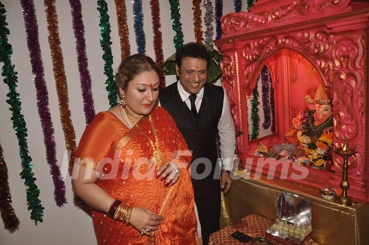 Govinda Celebrates Ganesh Chaturthi