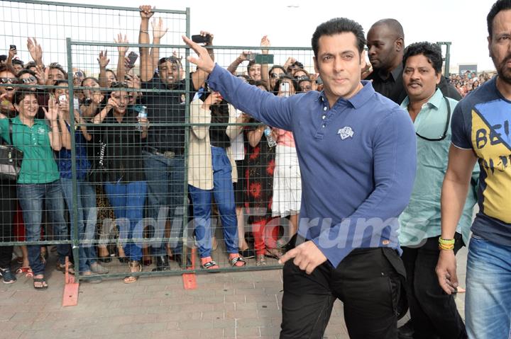 Salman Khan at the Music Launch of Dr. Cabbie in Canada