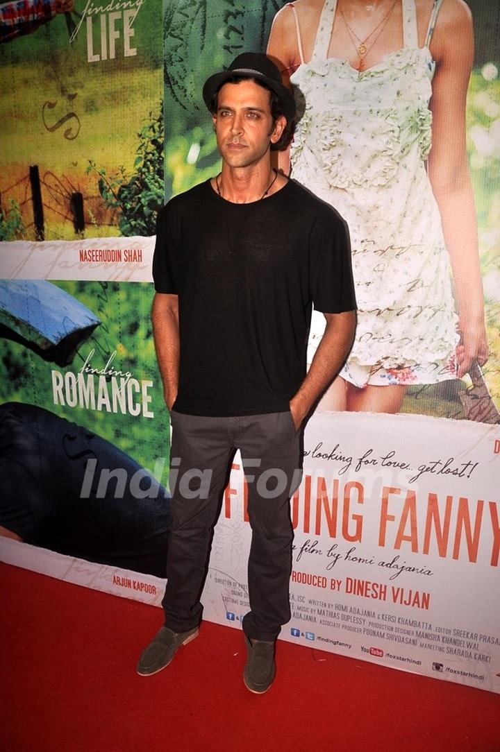 Hrithik Roshan at the Special Screening of Finding Fanny