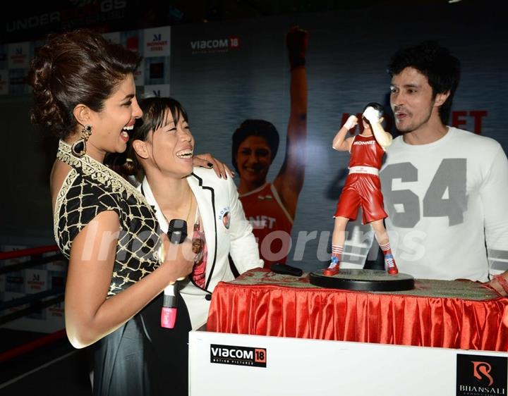 Promotions of Mary Kom in Delhi