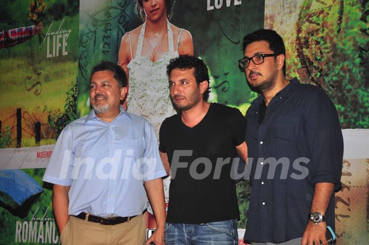 Vijay Singh, Homi Adajania and Dinesh Vijan at the Special Screening for Finding Fanny