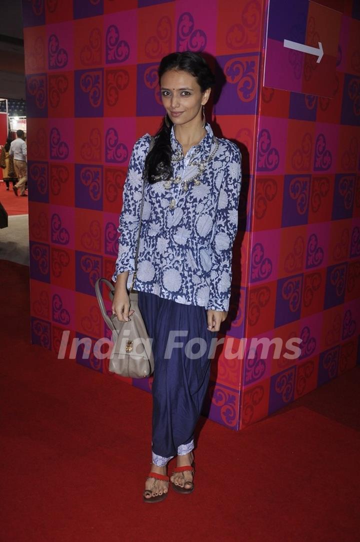 Roshni Chopra was at Design One Exhibition by Sahachari Foundation