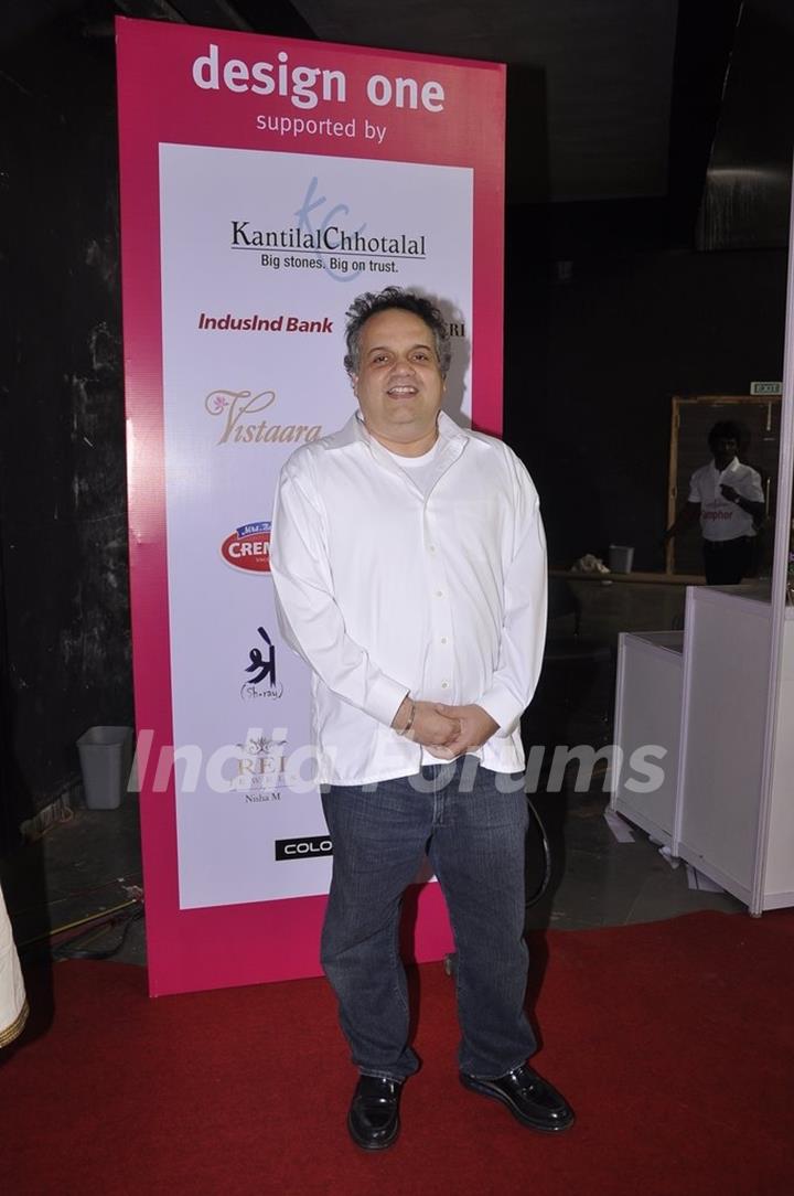 Sandeep Khosla at the Design One Exhibition by Sahachari Foundation