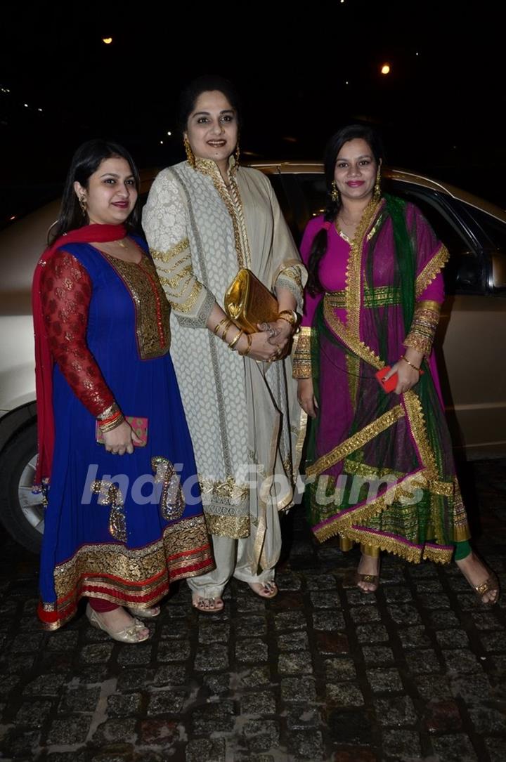 Shagufta Ali at Nikitan Dheer and Kratika Sengar's Wedding Reception