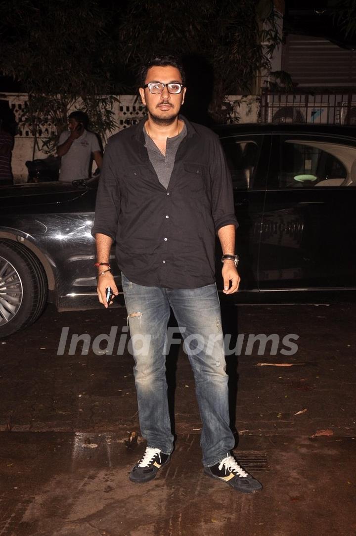 Dinesh Vijan poses for the media at the Screening of Finding Fanny