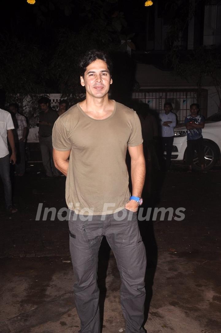 Dino Morea poses for the media at the Screening of Finding Fanny