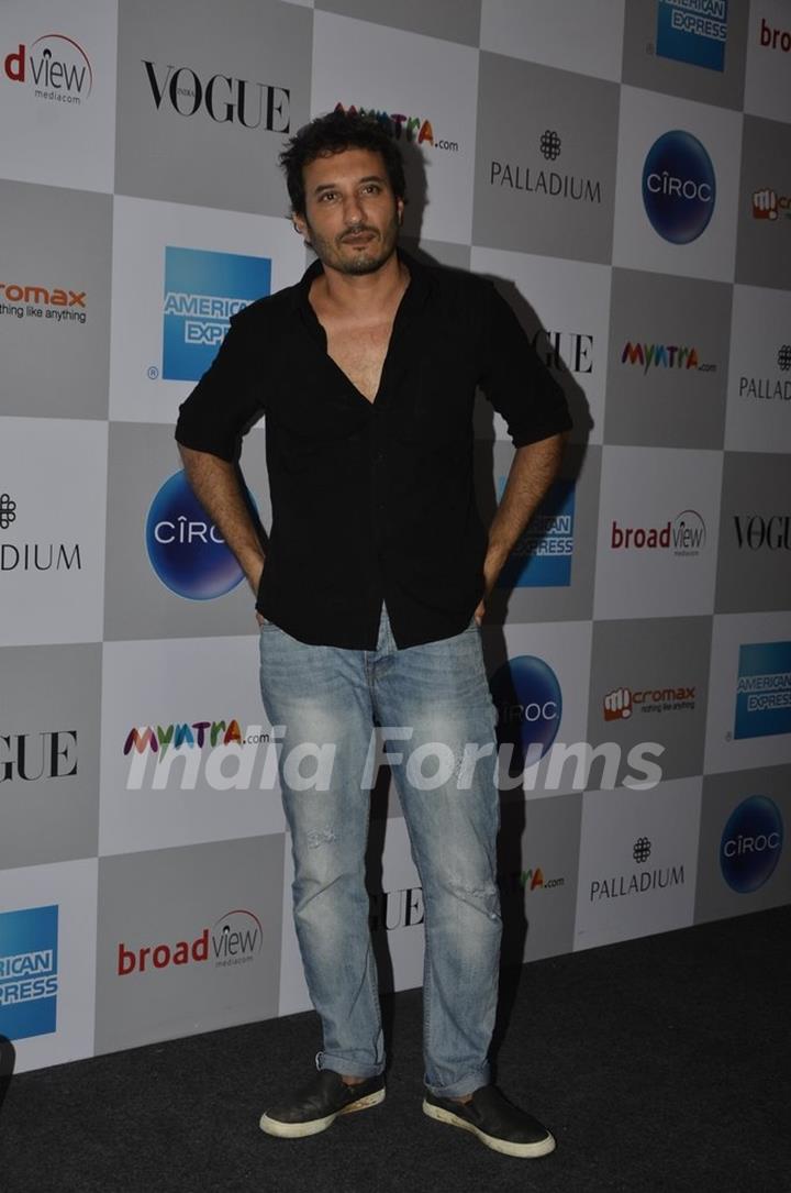 Homi Adajania at Vogue Night Out