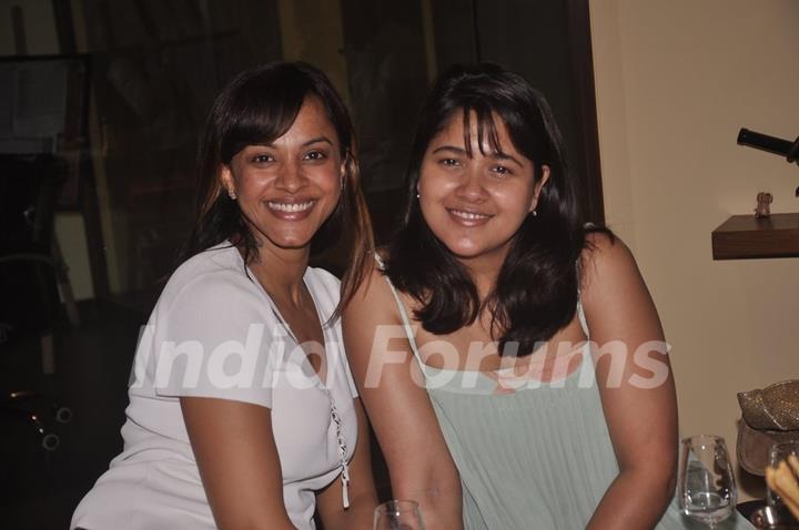 Manasi Scott and Narayani Shastri at the Launch of Fine Wines N More