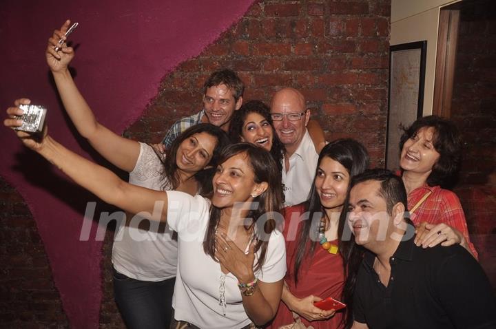 Selfie time at the Launch of Fine Wines N More