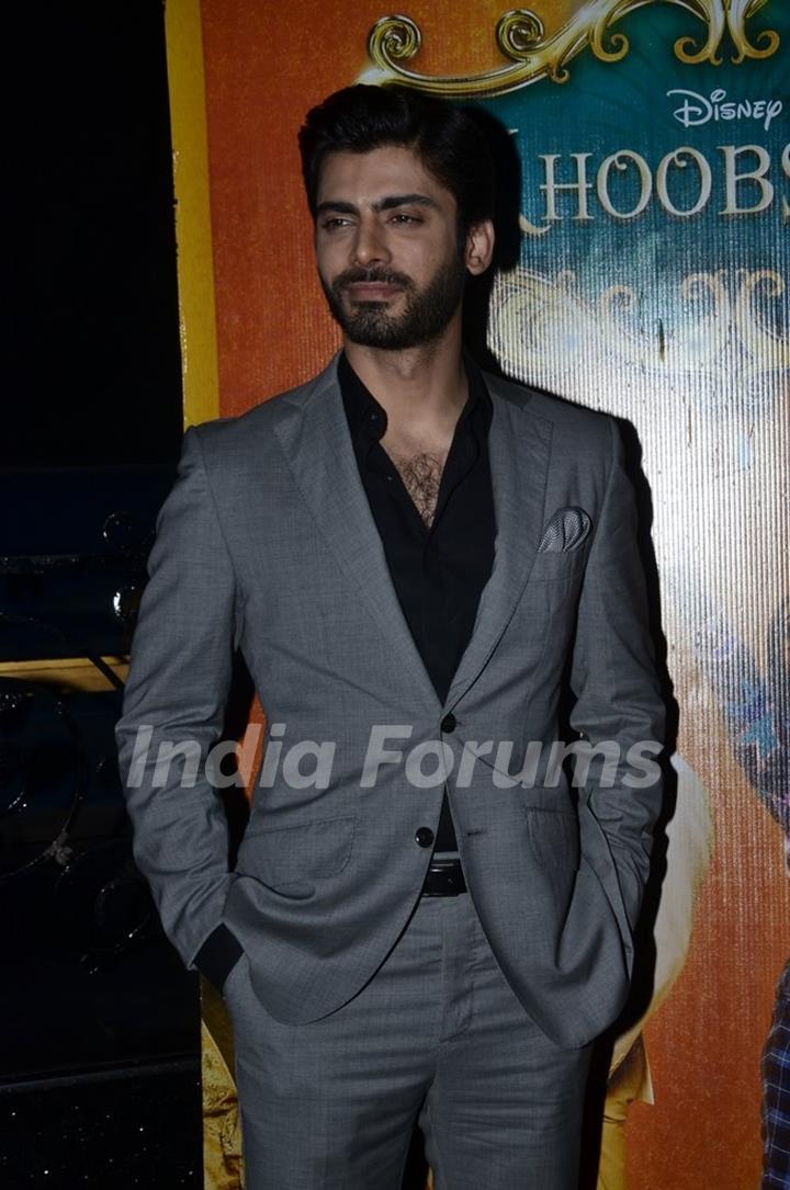 Fawad Khan poses for the media at the Music Launch of Khoobsurat