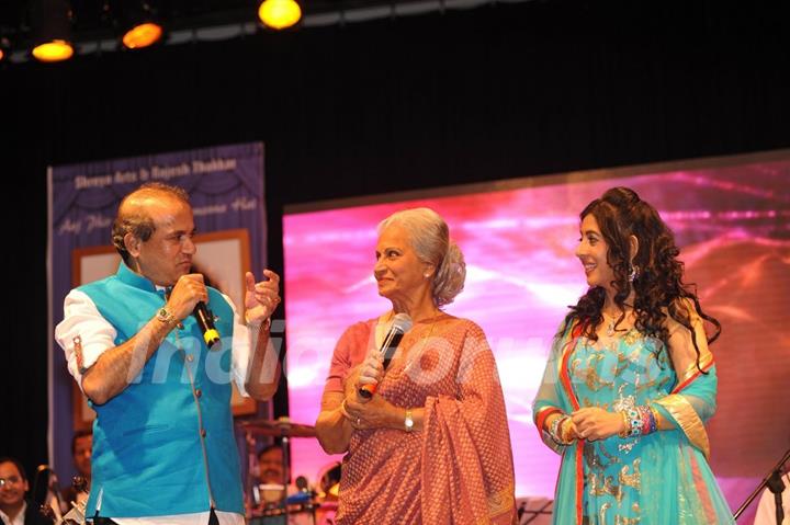 Suresh Wadkar addresses his Musical Concert