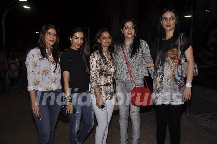 Malaika Arora Khan with her fans at the Screening of Finding Fanny