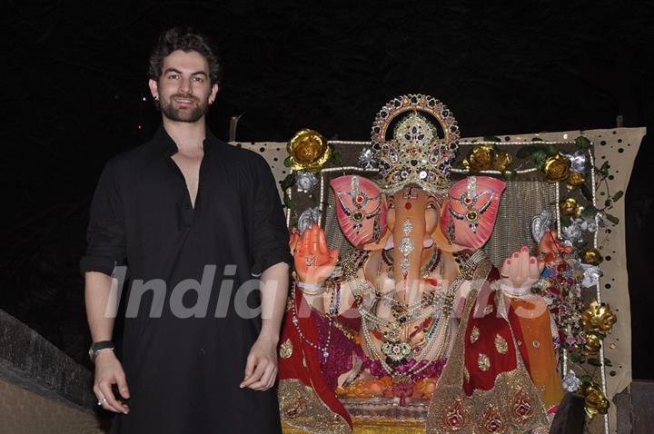 Neil Nitin Mukesh's Ganpati Visarjan