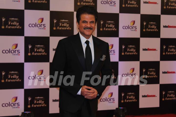 Anil Kapoor was at the Indian Telly Awards