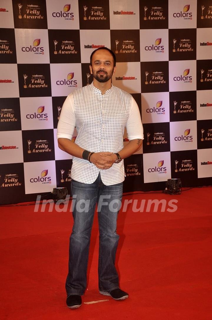 Rohit Shetty was seen at the Indian Telly Awards